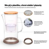 Lauben Glass Water Filter Jug 32GW water filter jug