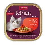 ANIMONDA Vom Feinsten Kitten in Sauce Chicken and veal - wet cat food - 85g