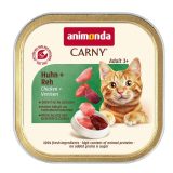 ANIMONDA Carny Adult Chicken and game - wet cat food - 85g