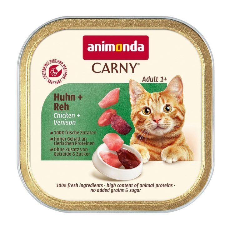 ANIMONDA Carny Adult Chicken and game - wet cat food - 85g