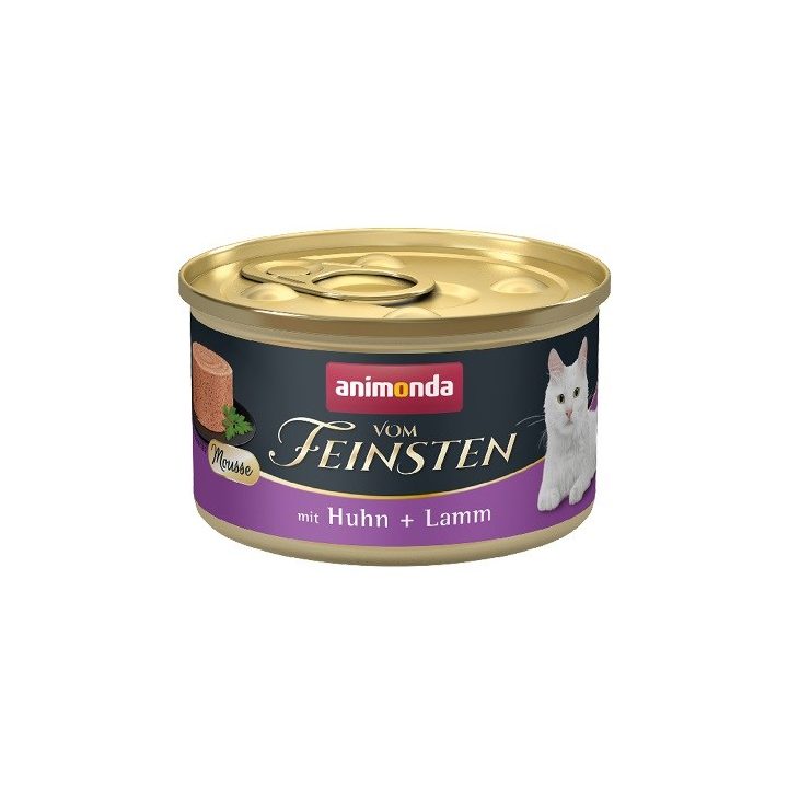 ANIMONDA Vom Feinsten Mousse Chicken and lamb - wet cat food - 85g