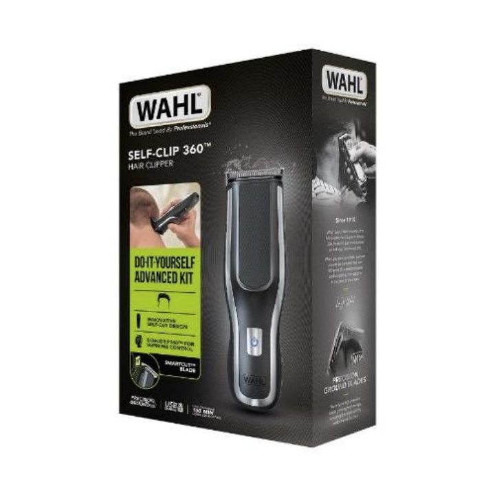 Wahl Self-Clip 360 Black Silver Lithium-Ion (Li-Ion)