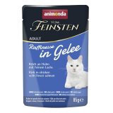 ANIMONDA Vom Feinsten Raffinesse in Jelly rich in Chicken with Salmon - wet cat food - 85g