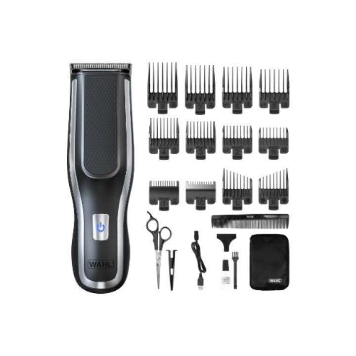 Wahl Self-Clip 360 Black Silver Lithium-Ion (Li-Ion)