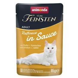 ANIMONDA Vom Feinsten Raffinesse in sauce Chicken with rabbit - wet cat food - 85g