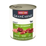 ANIMONDA GranCarno Adult Beef and duck hearts - wet dog food - 400g