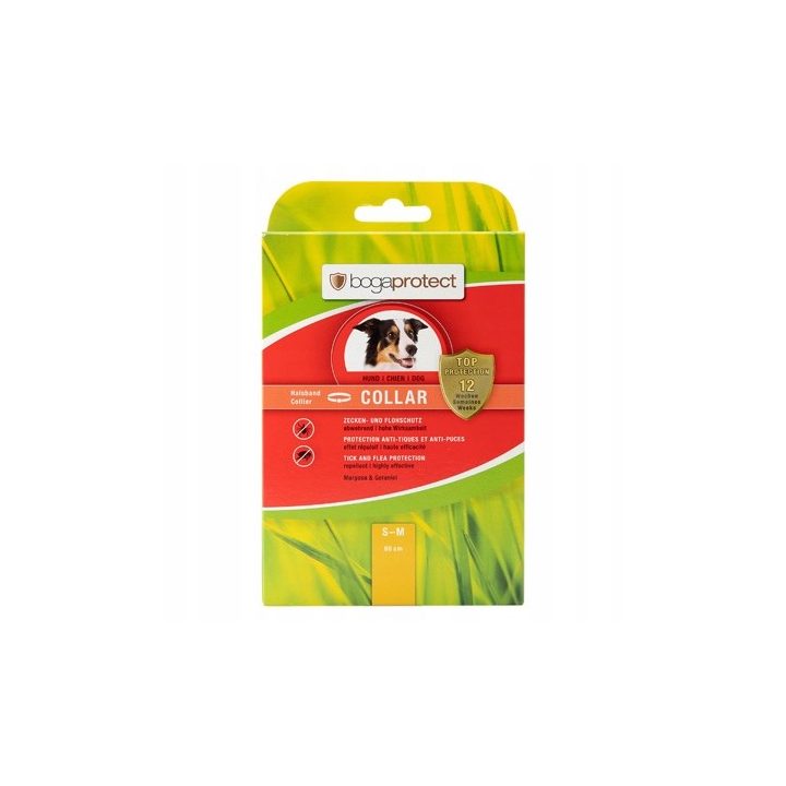BOGAR Bogaprotect® Collar S-M 60cm - flea and tick collar for dogs – 60 cm