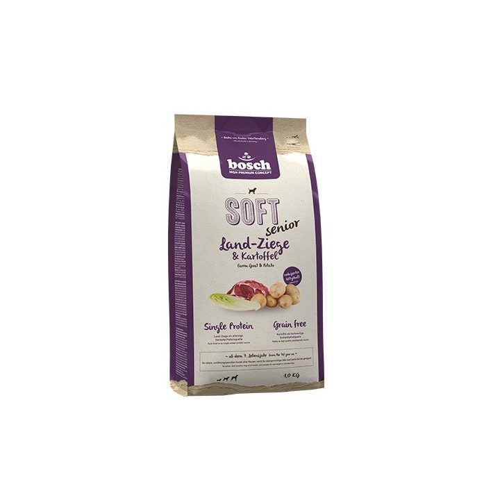 BOSCH Senior Soft Goat & Potatoes - dry dog food - 2 5kg