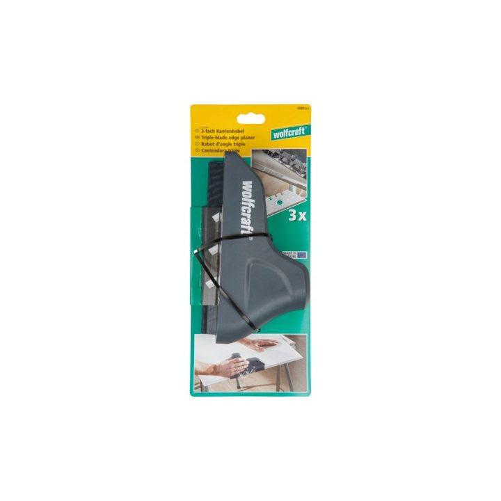 Wolfcraft 4009000 - Triple-Blade Edge Planer