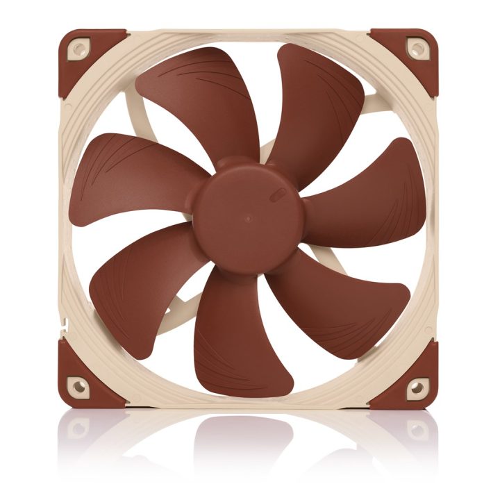Noctua NF-A14 Computer case Fan 14 cm Beige Brown