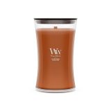 WoodWick Saffron Smoke wax candle Cylinder Brown 1 pc(s)