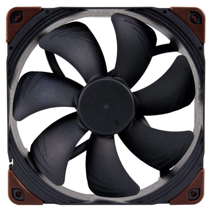 Noctua NF-A14 INDUSTRIALPPC-2000 IP67 PWM Computer case Fan 14 cm Black Brown