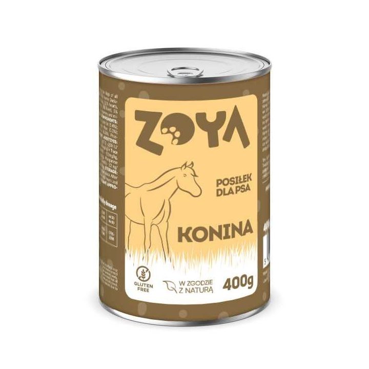 ZOYA Horse - wet dog food - 400g