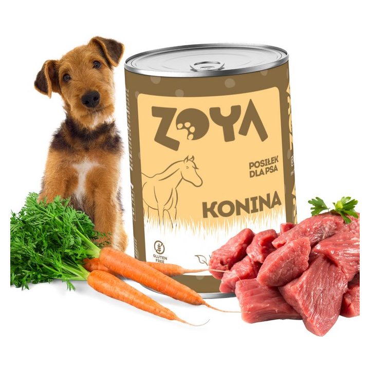 ZOYA Horse - wet dog food - 400g