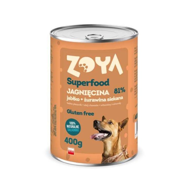 ZOYA Superfood Lamb - wet dog food - 400g