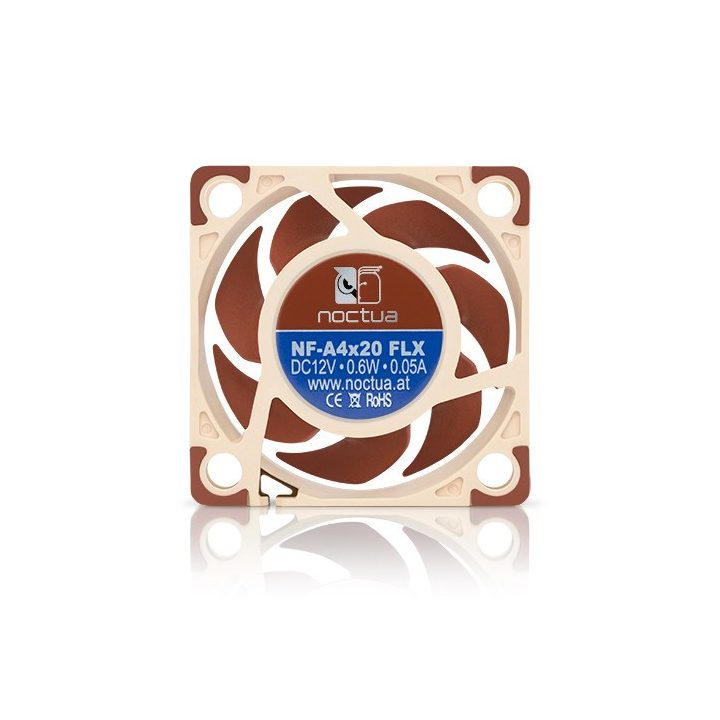 Noctua NF-A4x20 FLX Computer case Fan 4 cm Beige Brown