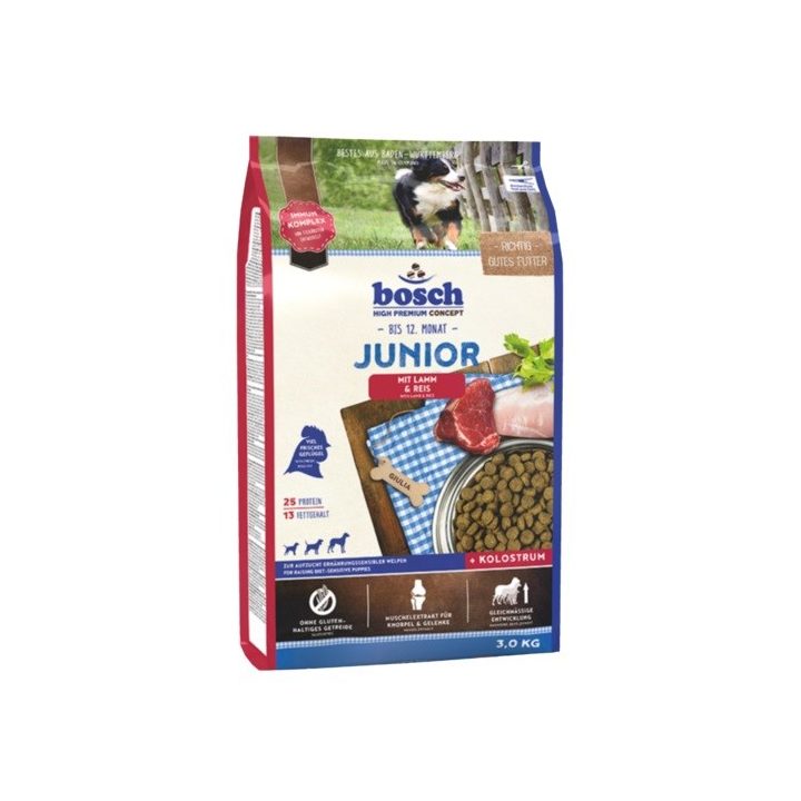 Bosch 15030 Junior for puppies Lamb&Rice 3kg