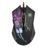 Gaming optic wired mouse DEFENDER GM-933 SIN'SISTER 7200dpi 6P RGB