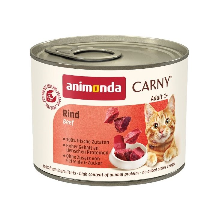 ANIMONDA Carny Adult Beef - wet cat food - 200g