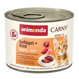 ANIMONDA Carny Kitten Poultry Beef - wet cat food - 200 g