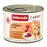 ANIMONDA Carny Kitten Poultry Beef - wet cat food - 200 g