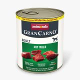 ANIMONDA GranCarno Adult Game - wet dog food - 400g