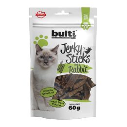 BULTI Jerky sticks rich in rabbit - cat treats - 60g