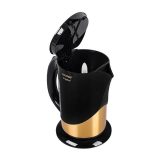 Zelmer ZCK7630 Crystal Gold 1.7-litre 2200W electric kettle black and gold