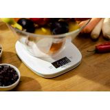 Zelmer ZKS1451 White Ivory Countertop Square Electronic kitchen scale
