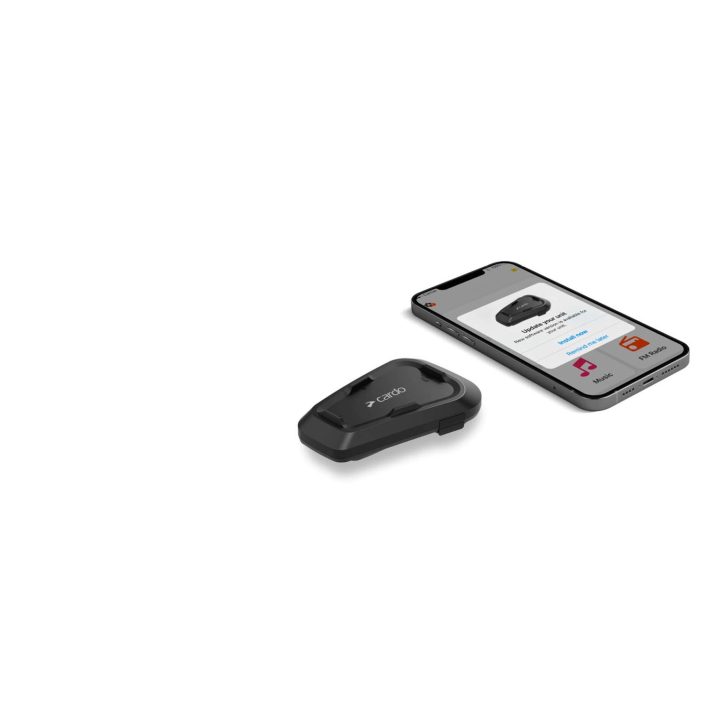 Cardo Spirit HD motorcycle intercom 2 channels 600 m Black