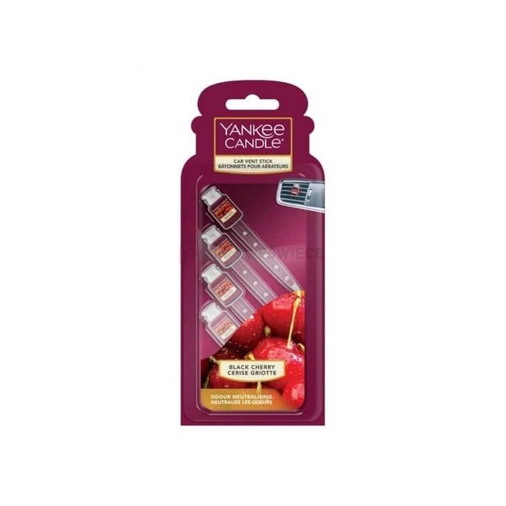 Vent Sticks BLACK CHERRY YANKEE Car Air Freshener