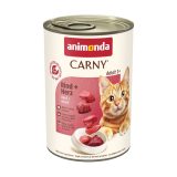 ANIMONDA Carny Adult Beef and hearts - wet cat food - 400g