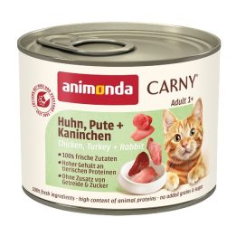 ANIMONDA Carny Adult Chicken turkey rabbit - wet cat food - 200g