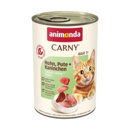 ANIMONDA Carny Adult Chicken turkey rabbit - wet cat food - 400g