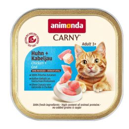 ANIMONDA Carny Adult Chicken and cod - wet cat food - 85g