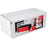 Yato YT-09107 small parts/tool box Metal Black Red