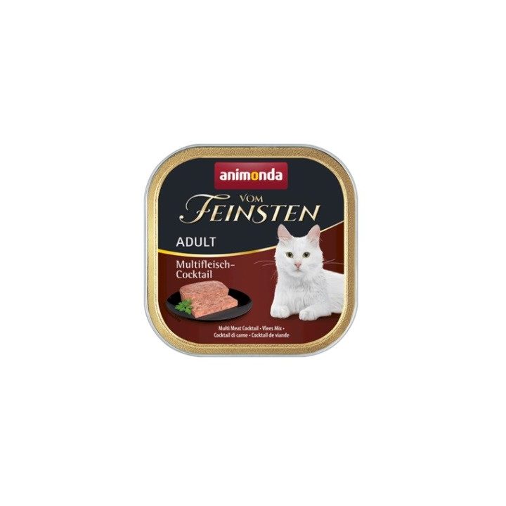 ANIMONDA Vom Feinsten Adult Meat mix - wet cat food - 100g