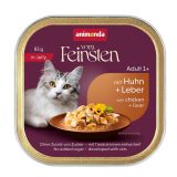 ANIMONDA Vom Feinsten Adult in Jelly Chicken and liver - wet cat food - 85g