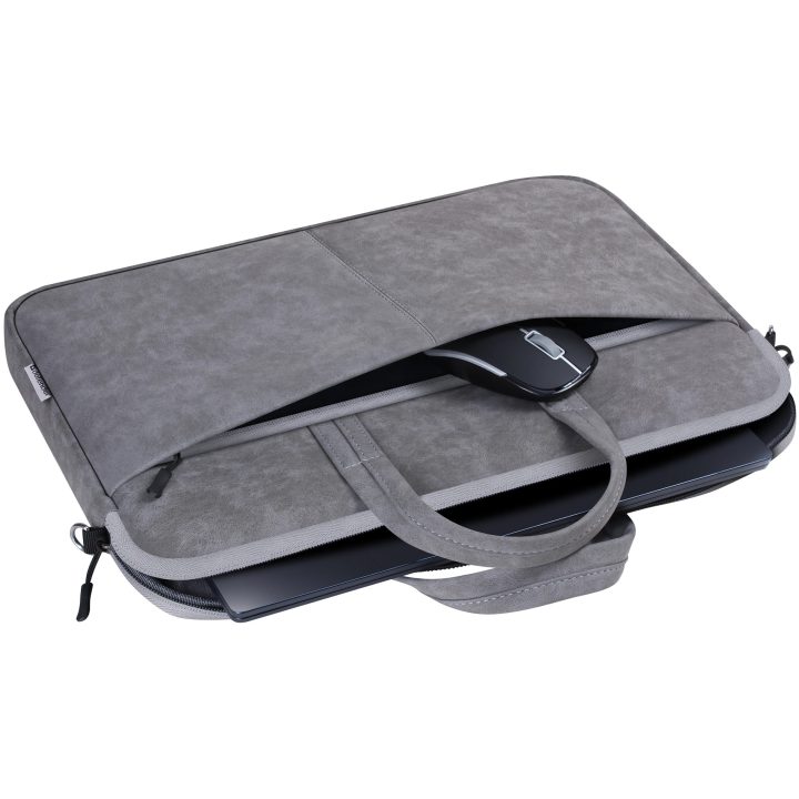 Defender Solid 15.6 39.6 cm (15.6 ) Toploader bag Grey