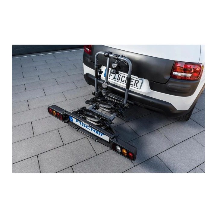 Fischer ProlineEvo 2 car bike rack holds 2 bikes 60kg