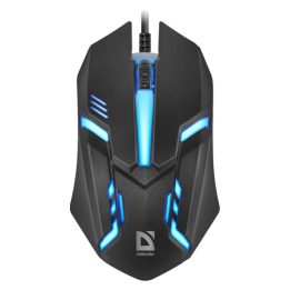MOUSE DEFENDER CYBER MB-560L BLACK 7 COLORS 1200DPI 3P