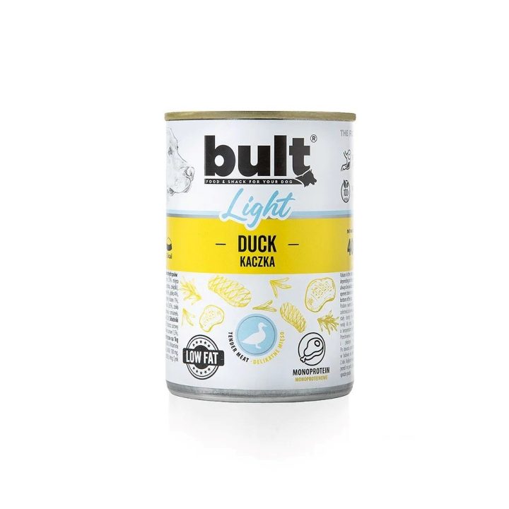 BULT Light Mono Duck - wet dog food - 400g