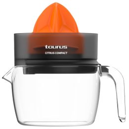 Taurus CITRUS COMPACT Hand juicer 30 W Black Orange Transparent