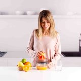 Taurus CITRUS COMPACT Hand juicer 30 W Black Orange Transparent