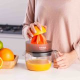 Taurus CITRUS COMPACT Hand juicer 30 W Black Orange Transparent