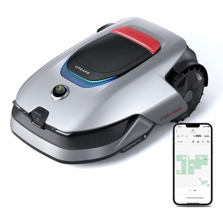 Dreame A2 2000 Robotic lawn mower Battery Black Grey