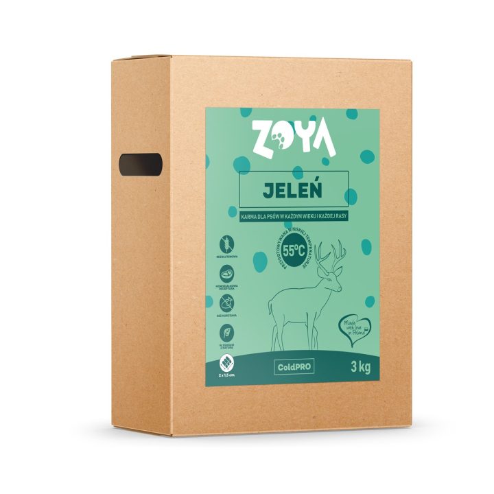 ZOYA ColdPRO Deer - dry dog food - 3kg