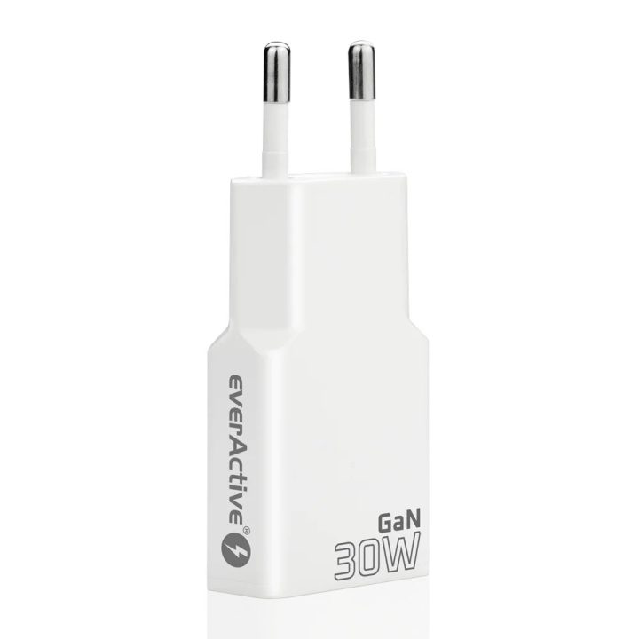 Charger 2 x USB-C Quick Charge 4+ 30W SUPER SLIM white
