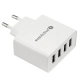 Charger EVERACTIVE SC-400 4 x USB 5A white