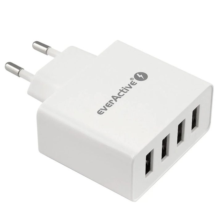 Charger EVERACTIVE SC-400 4 x USB 5A white